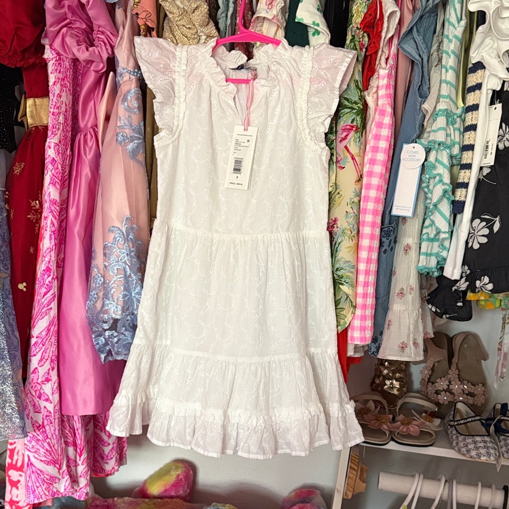 Vineyard Vines Eyelet Ruffle Dress (5T) NWT